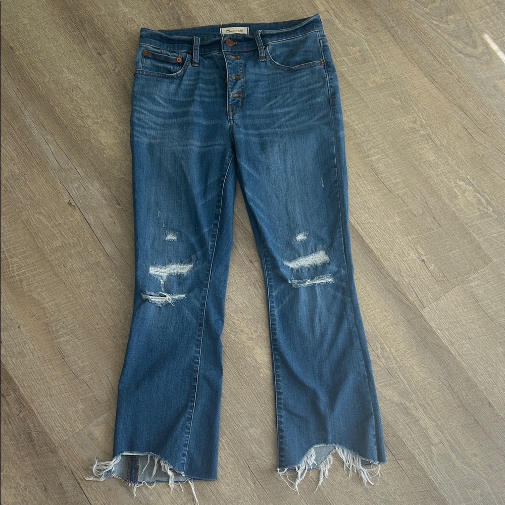 Madewell Cali Demi Boot Jeans